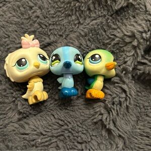 LPS Authentic Bird Trio: #147, #846, & #208